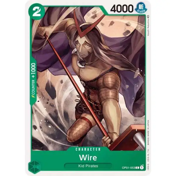 One Piece Trading Card Game Romance Dawn Common Wire OP01-053
