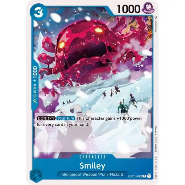 One Piece Trading Card Game Romance Dawn Common Smiley OP01-072