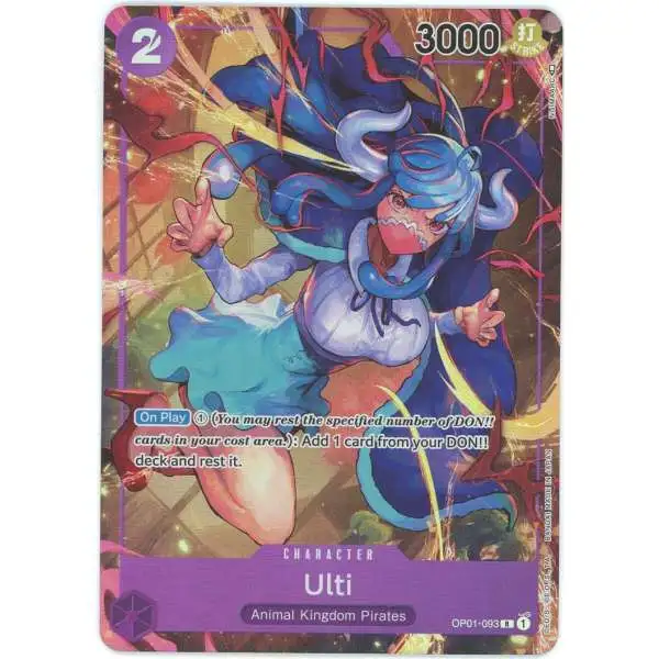 One Piece Trading Card Game Romance Dawn Rare Ulti OP01-093 [Parallel]