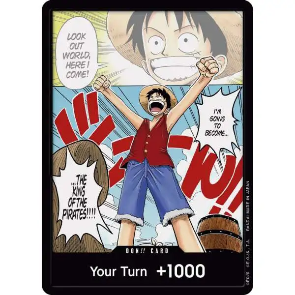 One Piece Trading Card Game Romance Dawn DON!! DON!! Card [Alternate Art]