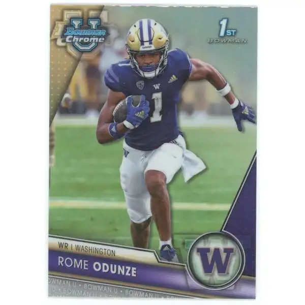 NFL 2023 Bowman Chrome U 1st Bowman Refractor Rome Odunze #138
