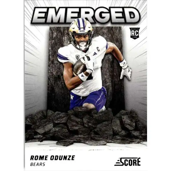 NFL 2024 Score Football Emerged Rome Odunze EM-ROE [Rookie]