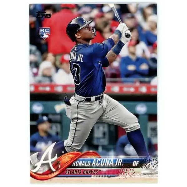 MLB 2018 Topps Update Series Ronald Acuna Jr. US250 [Rookie]