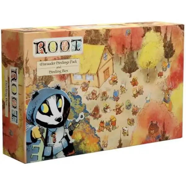 Root Marauder Hirelings Board Game Expansion Pack & Box