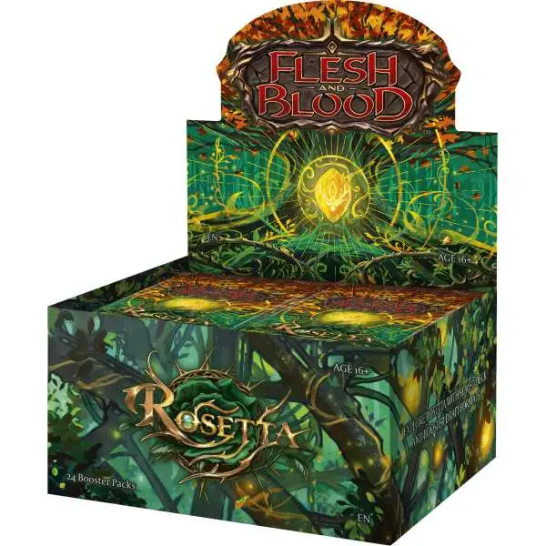 Flesh and Blood Trading Card Game Rosetta Booster Box [24 Packs]