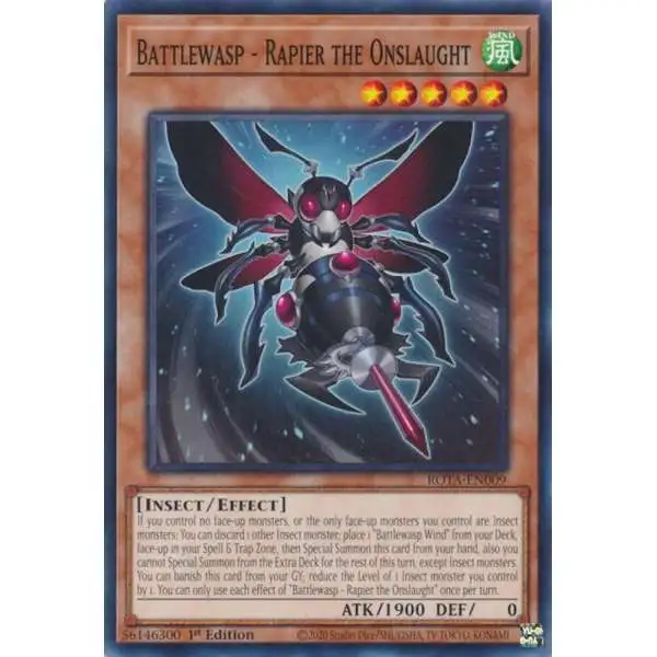 yugioh battlewasp deck Rota-AE103 Battlewasp - Twinbow the Attacker