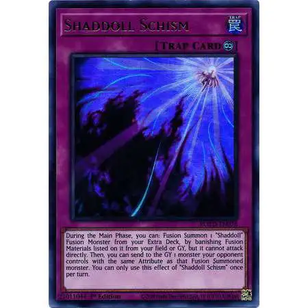 YuGiOh Rise of the Duelist Ultra Rare Shaddoll Schism ROTD-EN076