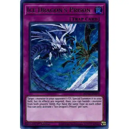 YuGiOh Rise of the Duelist Ultra Rare Ice Dragon's Prison ROTD-EN079