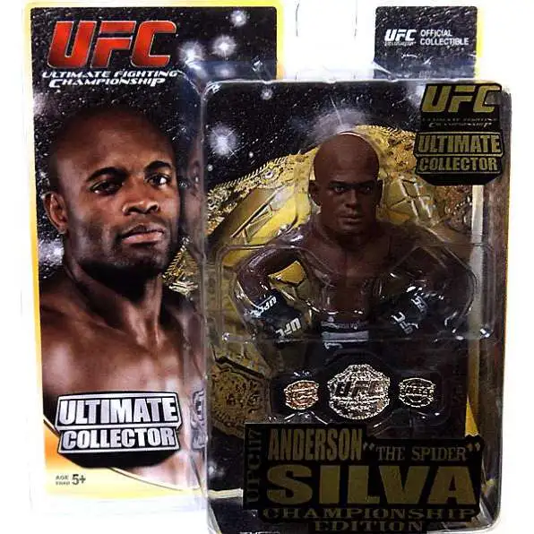 UFC Ultimate Collector Series 10 Anderson Silva Action Figure [Championship Edition]