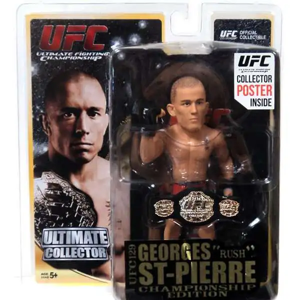 UFC Ultimate Collector Series 11 Georges St Pierre Action Figure [Championship Edition]