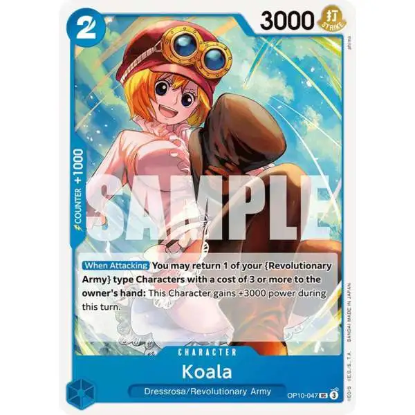 One Piece Trading Card Game Royal Blood Uncommon Koala OP10-047