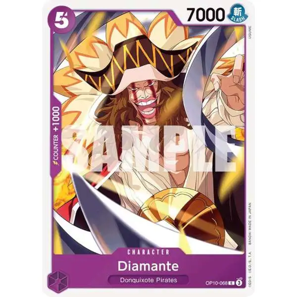 One Piece Trading Card Game Royal Blood Common Diamante OP10-068