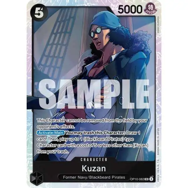 One Piece Trading Card Game Royal Blood Super Rare Kuzan OP10-082