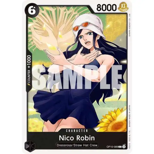 One Piece Trading Card Game Royal Blood Common Nico Robin OP10-089