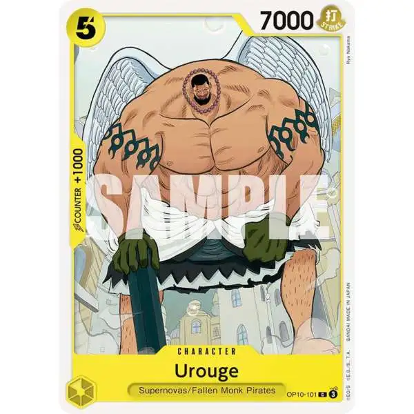 One Piece Trading Card Game Royal Blood Common Urouge OP10-101