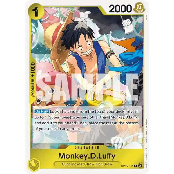 【新品】ONE PIECE KING MONKEY.D.LUFFY +カード他 Monkey D.Luffy (Parallel) OP02-062 SR Paramount War - ONE