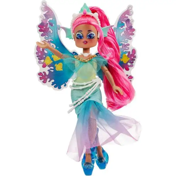 Royale High Mermia the Water Fairy 9-Inch Doll [Fairy Journal, Comb & Virtual Item Code for Mermia's Wings]