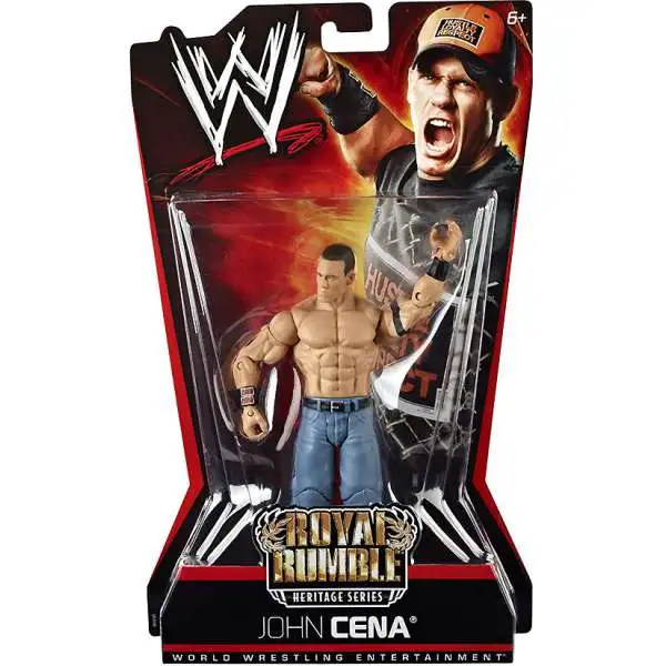 WWE Wrestling Pay Per View Series 6 Royal Rumble Heritage John Cena Action Figure