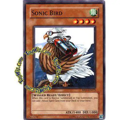 YuGiOh Retro Pack Common Sonic Bird RP01-EN075