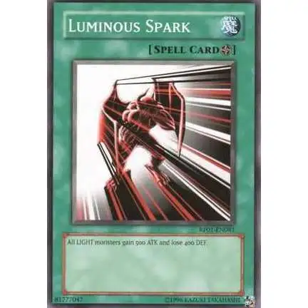 YuGiOh Retro Pack Common Luminous Spark RP01-EN081