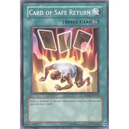 YuGiOh Retro Pack 2 Common Card of Safe Return RP02-EN037