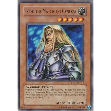 YuGiOh Retro Pack 2 Rare Freed the Matchless General RP02-EN054