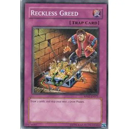 YuGiOh Retro Pack 2 Common Reckless Greed RP02-EN071