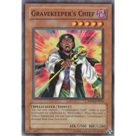 YuGiOh Retro Pack 2 Common Gravekeeper's Chief RP02-EN076