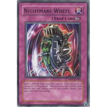 YuGiOh Retro Pack 2 Rare Nightmare Wheel RP02-EN081