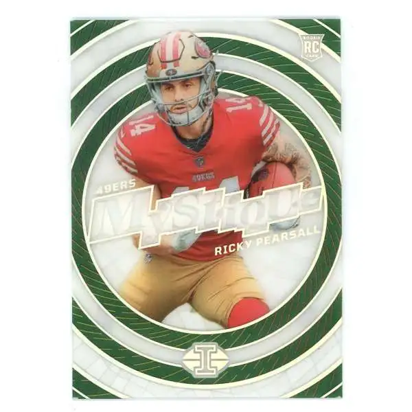 NFL 2024 Panini Illusions Football Emerald Mystique Ricky Pearsall #14 [Rookie]