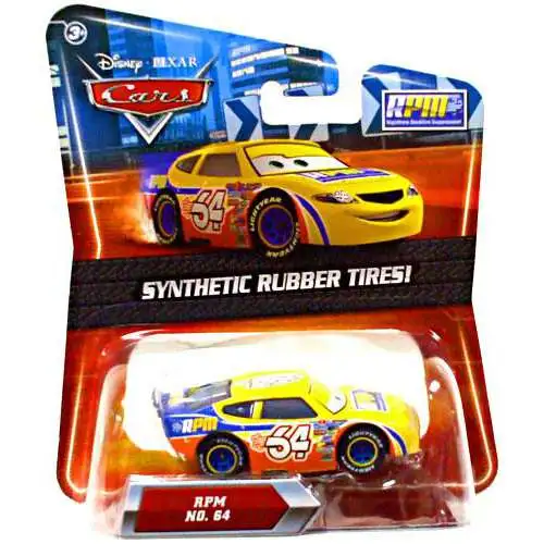Disney / Pixar Cars Synthetic Rubber Tires RPM Exclusive Diecast Car [Damaged Package]
