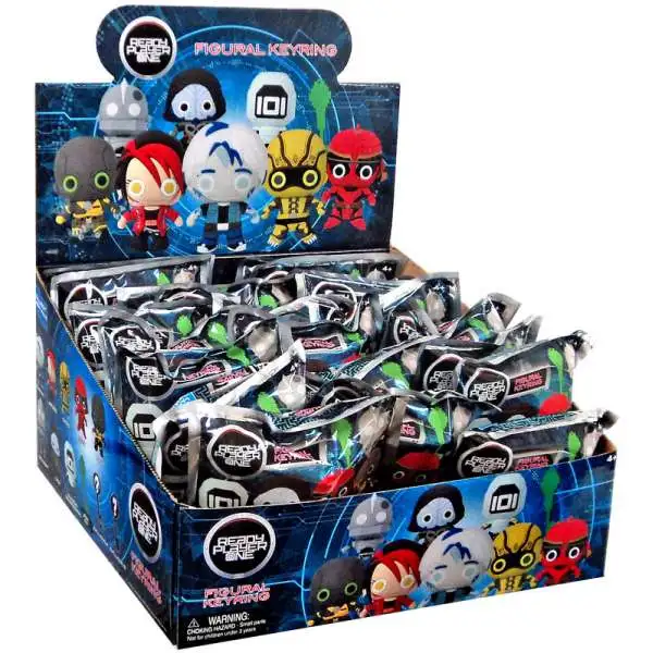 3D Figural Keychain Series 1 Ready Player One Mystery Box [24 Packs]