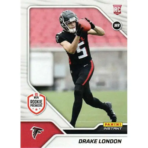 NFL Atlanta Falcons 2022 Instant RPS First Look Football 1 of 942 Drake London FL4 [Rookie Card]