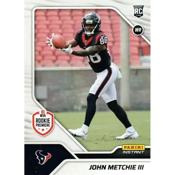 NFL Houston Texans 2022 Instant RPS First Look Football 1 of 942 John Metchie III FL16 [Rookie Card]