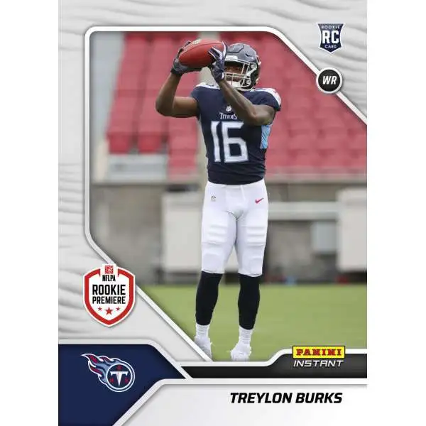 NFL Tennessee Titans 2022 Instant RPS First Look Football 1 of 942 Treylon Burks FL10 [Rookie Card]