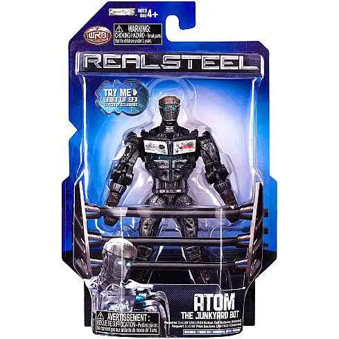 REAL STEEL ATOM フィギュア Real Steel Series 1 Atom Action Figure The Junkyard Bot Jakks