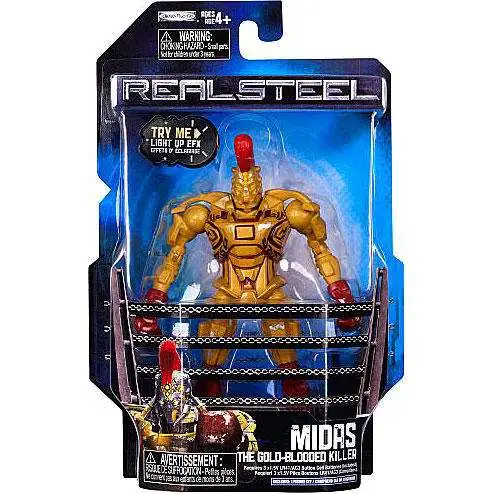 Real Steel Series 1 Midas Action Figure [The Gold Blooded Killer]