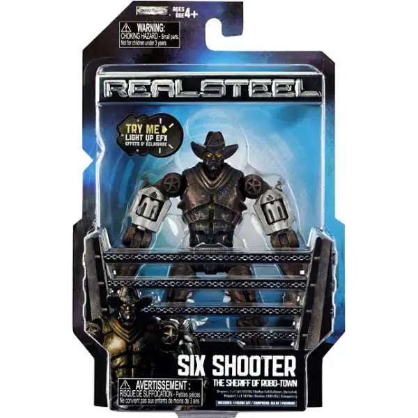 Real Steel Series 2 Six Shooter Action Figure [The Sheriff of Robo-Town]