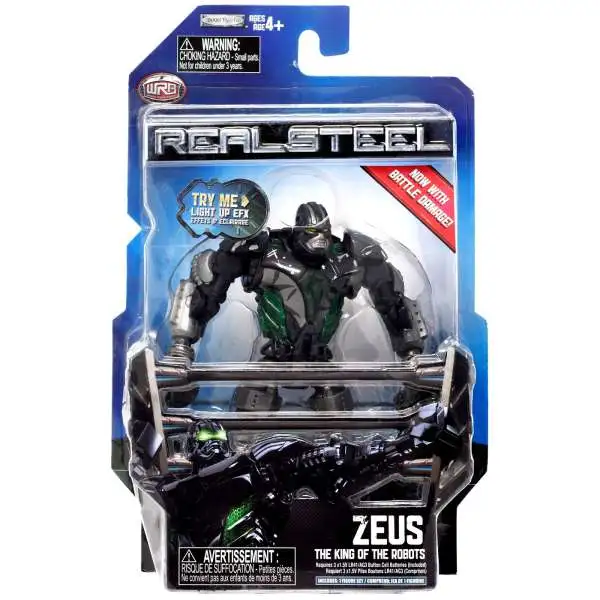 Real Steel Series 2 Zeus Action Figure [The King of Robots, Damaged Package]