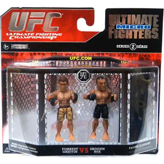 UFC Ultimate Micro Fighters Series 2 Forrest Griffin vs. Mauricio Rua Mini Figure 2-Pack