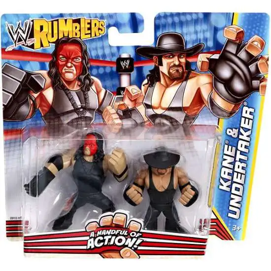 WWE Wrestling Rumblers Series 2 Kane & Undertaker Mini Figure 2-Pack