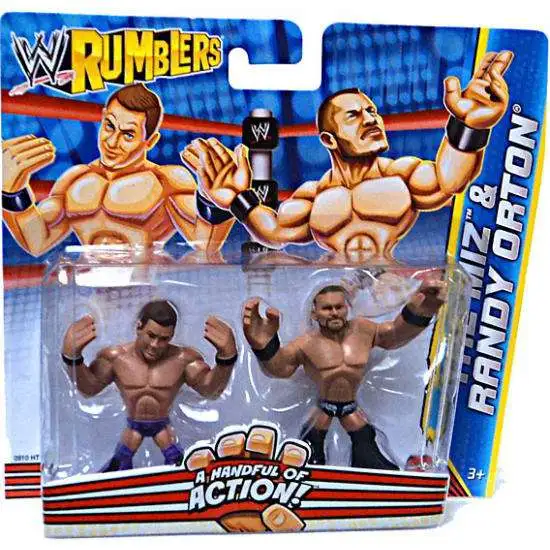 WWE Rumblers The Miz and Randy Orton Figure 2-Pack 