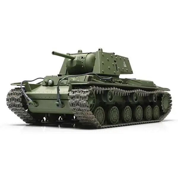 Tamiya USA Military Miniature Russian KV-1B Heavy Tank W/Applique Armor Model Kit (Pre-Order ships September)