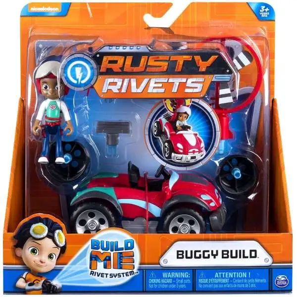 Nickelodeon Rusty Rivets Build Me Rivet System Buggy Build Vehicle & Figure