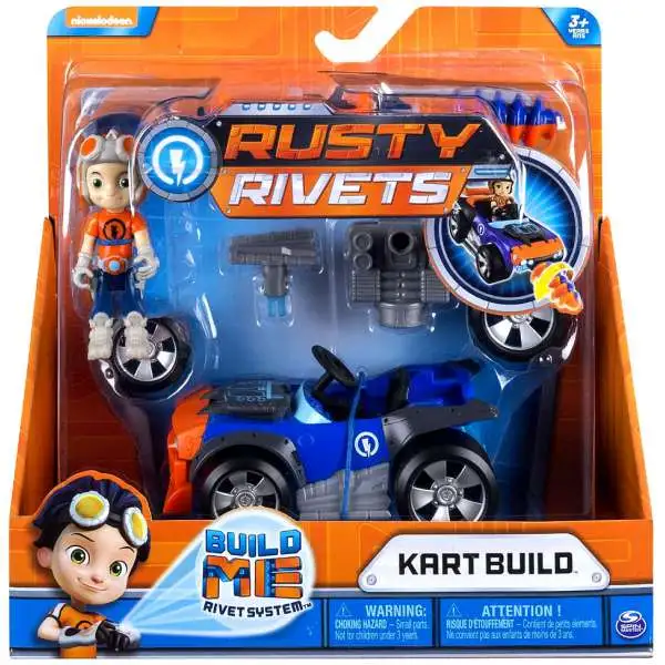 Nickelodeon Rusty Rivets Build Me Rivet System Kart Build Vehicle & Figure