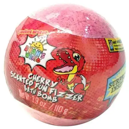 Ryan's World Cherry Scented Fun Fizzer Bath Bomb