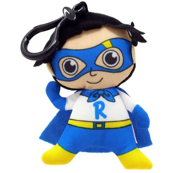 Ryan's World Blue Titan Plush Backpack Clip