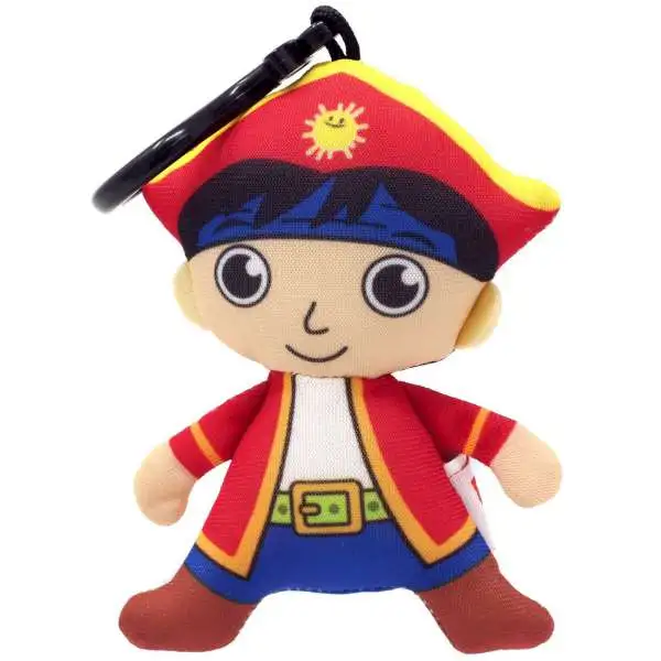 Ryan's World Pirate Ryan Plush Backpack Clip