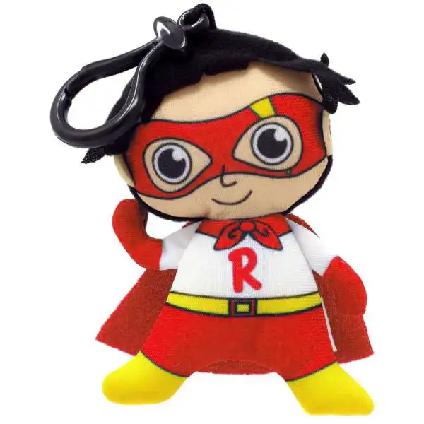 Ryan's World Red Titan Plush Backpack Clip