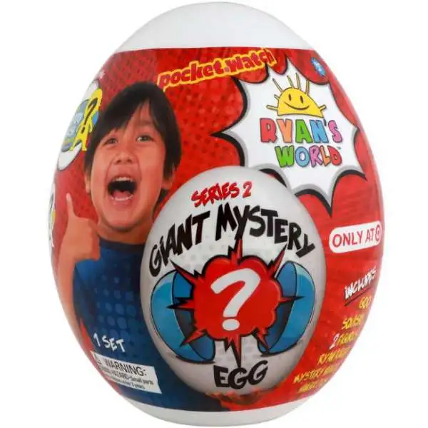 Ryan's World Series 2 Giant Egg Exclusive Mystery Surprise [WHITE]